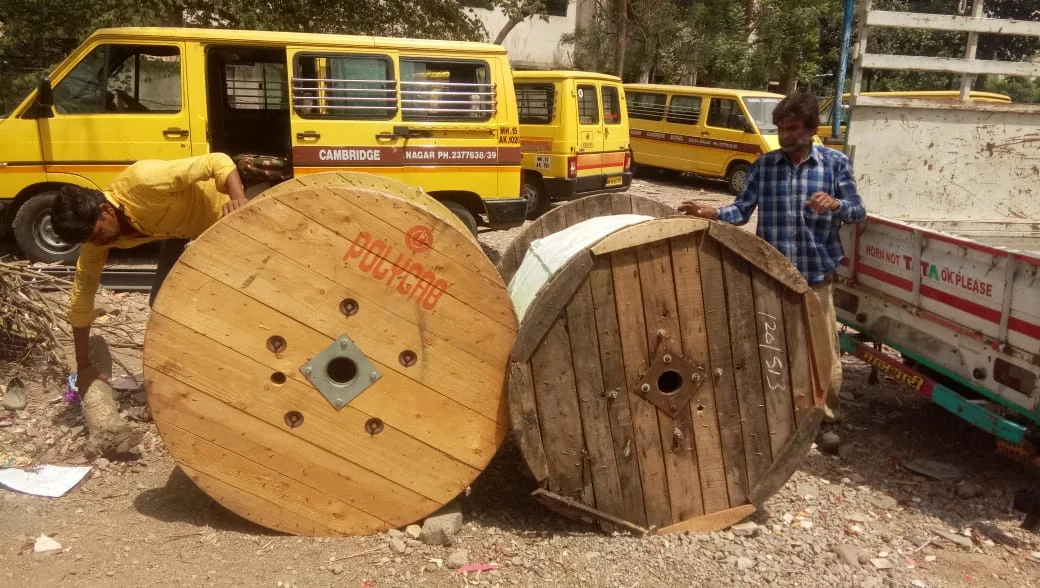 Aniruddha Ventures Polycab Armored Cable drums in Nashik